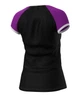 Футболка волейбольна жіноча RIGO MEDUSA Black-Violet 3XL - зображення 3
