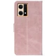 Чохол-книжка Crazy Horse Clasic для Oppo Reno 7 4G Rose Gold (Front) (46560) - зображення 3