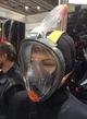 Инновационная маска для снорклинга подводного плавания Easybreath размер М 100% гіпоалергенний силікон Черный (SH776377) - изображение 5