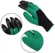 Садовые перчатки Garden Genie Gloves Зеленый 1 пара с когтями (SH779427) - изображение 1