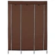 Шкаф тканевый 3 секции складной с каркасом 175 х 130 х 45 см STORAGE WARDROBE 88130 KR130 (SH778452) - изображение 1