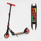 Самокат двухколесный Best Scooter Rio 88505 колеса PU 145мм передний амортизатор алюминиевый тормоз Черно-красный - изображение 1