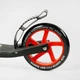 Самокат двухколесный Best Scooter Rio 88505 колеса PU 145мм передний амортизатор алюминиевый тормоз Черно-красный - изображение 5