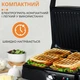 Электрогриль Sokany SK-204 Electric Grill Maker прижимной гриль контактный грильница электрическая 2000 Вт Черный - изображение 8