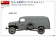 Сборная модель 1/35 панельная грузовик армии США G7105 4x4 1,5 т MiniArt 35405 - изображение 5