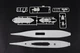 Сборная модель 1/700 линкор USS Missouri BB-63 Trumpeter 06748 - изображение 11