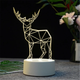 Светильник-Ночник 3D Creative | Олень - изображение 1
