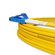 Патч-корд оптичний LC/UPC-LC/UPC Жовтий LSZH, Singlemode G.657.А2 (SM) Flex, Duplex, 2мм - 5 м - зображення 4