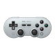 Геймпад Бездротовий 8BitDo SNES Classic Mini SN30 Pro Grey 500 mAh Б/У - зображення 1