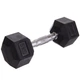 Гантель цільна шестигранна для фітнесу Zelart Fit 8013-5 1шт вага 5кг - зображення 1