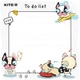 Настінний планер Kite To do list Funny dogs недатований А5 (K22-472-3) - зображення 1