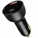 ОЗУ Baseus Superme Digital Display PPS Dual Quick Charger Car Charger Black - изображение 1