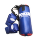 Боксерская груша и перчатки для детей BOXER набор синие - изображение 1