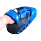 Лапы боксерские BOXER гнутые кожа Элит синие - изображение 3