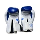 Боксерские перчатки LEV SPORT ТОП 10 oz кожа сине-белые - изображение 4