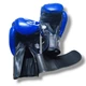 Боксерские перчатки LEV SPORT ТОП 10 oz кожа сине-черные - изображение 7