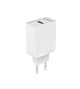 Мережевий зарядний пристрій Vention 1-port USB Wall Charger(12W) EU-Plug White (FAAW0-EU) (FAAW0-EU) - зображення 1