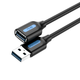 Кабель Vention USB 3.0 A Male to A Female Extension Cable 3M black PVC Type (CBHBI) (CBHBI) - зображення 1