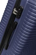 Средний пластиковый чемодан на колесах 70L GD Polo 60k001 medium синий - изображение 4