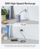 Універсальна батарея Anker Nano Power Bank 10,000mAh USB-C Cable PD 30W Max для iPhone 15 / 16 / 17 Series (A1259) - зображення 5