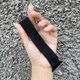 Ремешок металлический на смарт часы для Apple Watch миланская петля 42/44 мм черный - изображение 1