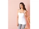 Майка для кормящих мам с вшитым топом набор 2 шт. для женщины Esmara LYCRA® 426908_480040 M черный, белый - изображение 4