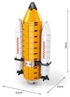 Конструктор Qunxing Toys Космічний шаттл 1000 деталей (K8832-1) - изображение 5