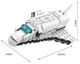 Конструктор Qunxing Toys Космічний шаттл 1000 деталей (K8832-1) - изображение 6