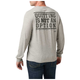 Футболка з довгим рукавом 5.11 QUITTING IS NOT AN OPTION LONG SLEEVE TEE 76313 Large, Heather Grey - зображення 2