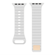 Силиконовый ремешок Fruct Lightning Buckle для Apple Watch 42/44/45/46/49 mm White - изображение 3