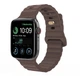 Силиконовый ремешок Fruct Lightning Buckle для Apple Watch 42/44/45/46/49 mm Brown - изображение 1