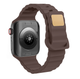 Силиконовый ремешок Fruct Lightning Buckle для Apple Watch 42/44/45/46/49 mm Brown - изображение 2