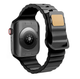 Силиконовый ремешок Fruct Lightning Buckle для Apple Watch 42/44/45/46/49 mm Black - изображение 2