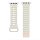 Силиконовый ремешок Fruct Lightning Buckle для Apple Watch 42/44/45/46/49 mm Stone - изображение 3