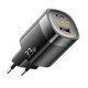 Мережевий зарядний пристрій Essager Lingyun 33W GaN Digital Display Travel Charger A+C EU black (ECTCA-LYB01-Z) (ECTCA-LYB01-Z) - изображение 2