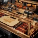Подарунковий набір Кейс-столик Blackwood №2 M. Шашличний набір. Подарунок чоловікові - зображення 4