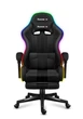 Компьютерное геймерское кресло HUZARO Force 4.7 RGB Black ткань - изображение 9