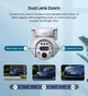 Вулична відеокамера із сонячною панеллю INQMEGA 4G ST-S515 Dual lens 6MP 12x zoom - зображення 4