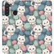 Чохол-книжка BoxFace для Samsung A215 Galaxy A21 Котики Клубочки (52447) - изображение 3