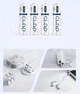 Акумуляторна батарейка AAA CLDP Li-Ion 1.5V 750mWh Type-C USB 4 шт - зображення 4