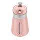 Зволожувач та ароматизатор повітря Baseus Slim Waist Humidifier 380 мл з функцією нічника і портативного вентилятора (DHMY-B04) Рожевий - зображення 3