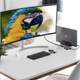 USB-хаб Essager Fanghe 5 in1 USB-C port HDMI 1.4, USB 2.0, USB 3.0, SD, TF Grey (EHBC05-FH0G-P) - изображение 4