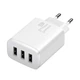 Блок питания Baseus Compact 17W (3 USB) зарядное устройство белое - изображение 3