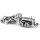 Металлический 3D конструктор "Автогрейдер CAT", Metal Earth, MMS421 - изображение 3