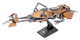 Металлический 3D конструктор "Star Wars - Classic Speeder Bike", Metal Earth, MMS414 - изображение 1