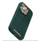 Чехол Elements Njord Salmon Leather Case для iPhone 14 Pro Green with MagSafe (NA43SL02) - изображение 6