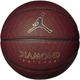 Мяч баскетбольный Nike Jordan Diamond Outdoor 8P Deflated Size 7 Amber/Black/Metallic Gold/Black (J.100.8252.891.07) - изображение 1