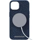 Чехол Elements Njord Salmon Leather Case для iPhone 14 Blue with MagSafe (NA41SL01) - изображение 3