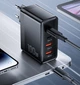 Зарядное устройство Essager Grace 100W GaN 4 Ports Travel Charger 2 Type-C + 2 Type-A Black (ECT2CA-QYB01-Z) - изображение 9