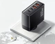 Зарядное устройство Essager Grace 100W GaN 4 Ports Travel Charger 2 Type-C + 2 Type-A Black (ECT2CA-QYB01-Z) - изображение 10